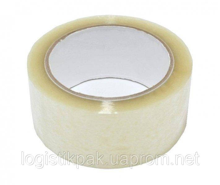 Прозрачный упаковочный скотч 55 мкм 40 метров Харьков - изображение 1