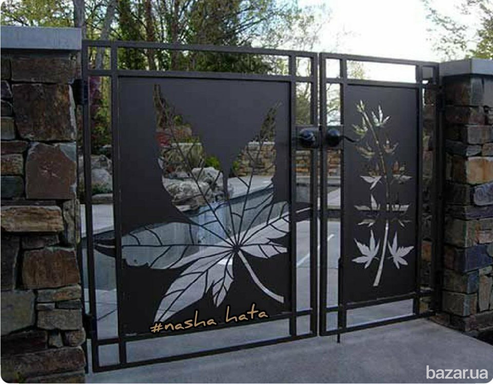 Ворота з декоративною вставкою у Долині Рахов - изображение 9