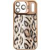 Чехол TPU+PC Wild Leopard with MagSafe and Lens для Apple iPhone 17 Pro (6.3") Херсон