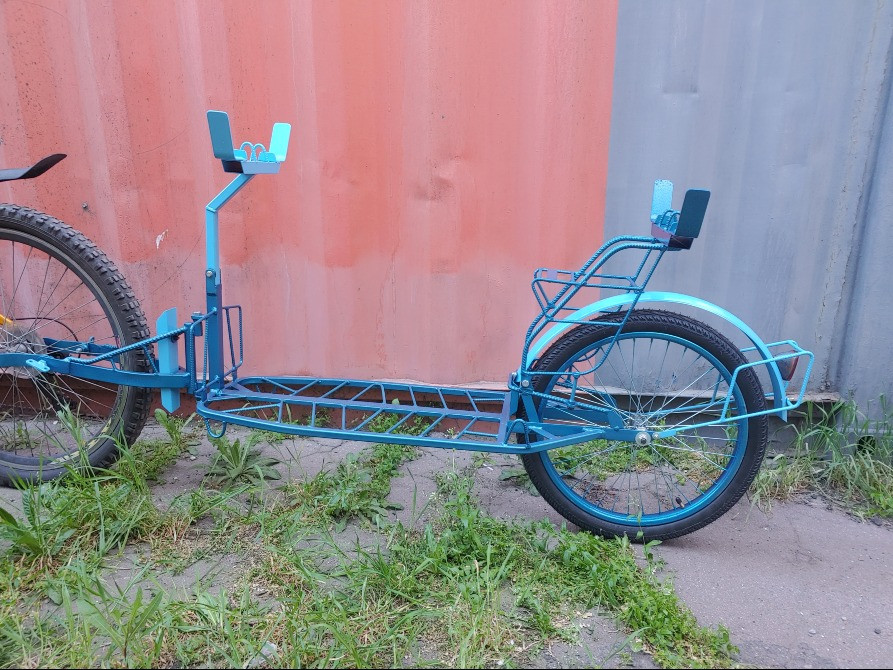 велосипедный прицеп "Кураж", модель 25 года Днепр - изображение 12