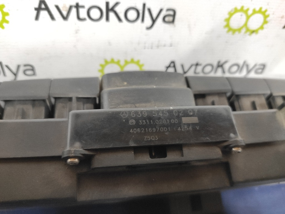 Блок кнопок в торпедо Mercedes Vito W639 2003-2015 (6395450207) Ковель - зображення 3