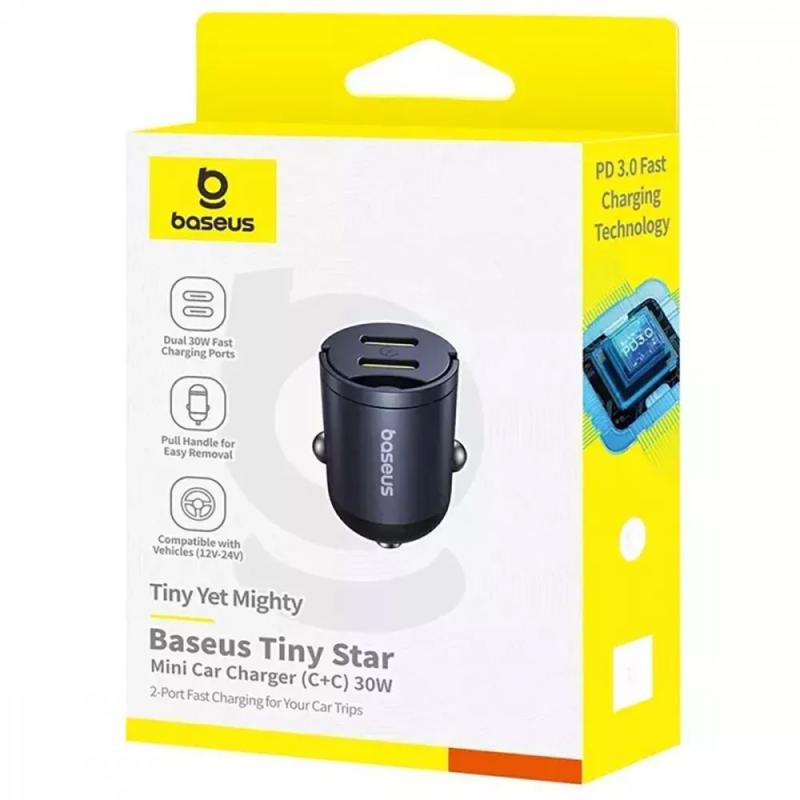 АЗУ Baseus Tiny Star Mini 30W (2USB-C) (C00035001121) Херсон - изображение 5