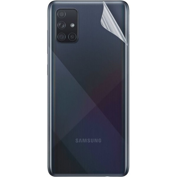 Задня захисна гідрогелева плівка DM для Samsung A71 Глянцева (Код товару:18702) Харків - зображення 3