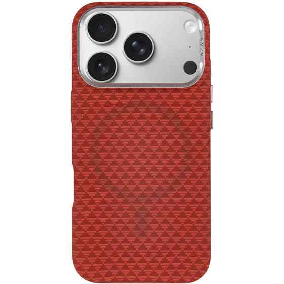 Чехол TPU+PC KVZV Triangular Pattern with Magnetic Fit для Apple iPhone 17 Pro / 18 Pro (6.3") Херсон