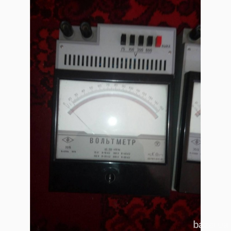 Вольтметры Э-515, 0-150в. -1шт. 600грн Харків - зображення 1