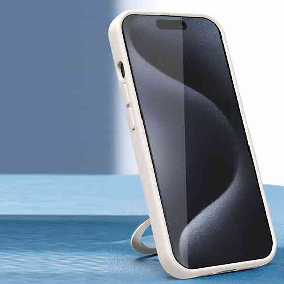 Чехол Silicone Case Full Protective NO LOGO with Ring для Apple iPhone 15 (6.1") Херсон