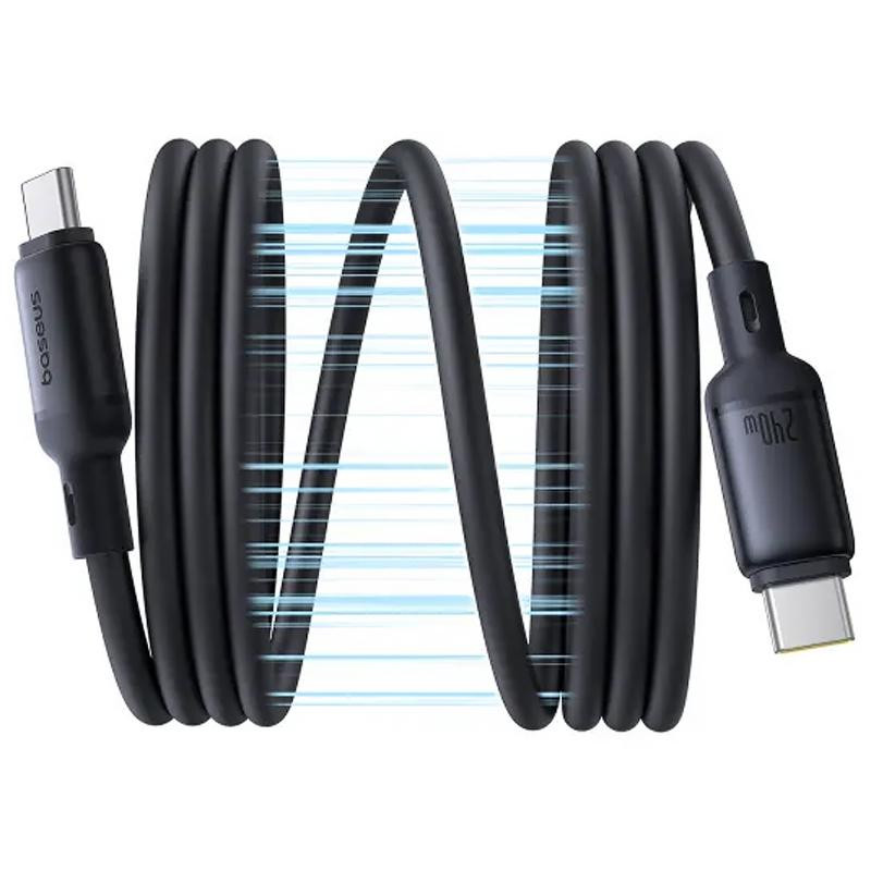 Дата кабель Baseus PicoGo Type-C to Type-C 240W (1m) (E04233) Херсон - зображення 2