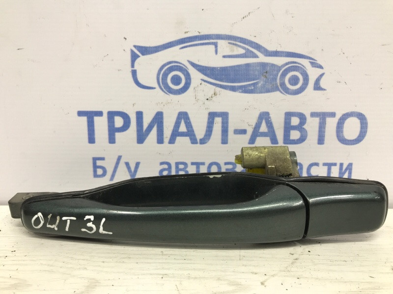 Ручка двери внешняя задняя левая Mitsubishi Outlander CU 2.4 БЕНЗИН 4G69 2003 (б/у) Київ - зображення 1