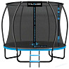 Батут THUNDER INSIDE ULTRA з внутрішньою сіткою 312 см чорно-блакитний Київ