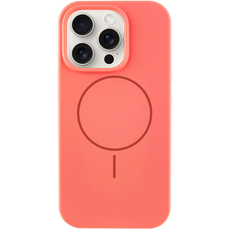 Чехол Silicone Case Full Protective (AA) NO LOGO with MagSafe для Apple iPhone 15 Pro Max (6.7") Херсон - изображение 1