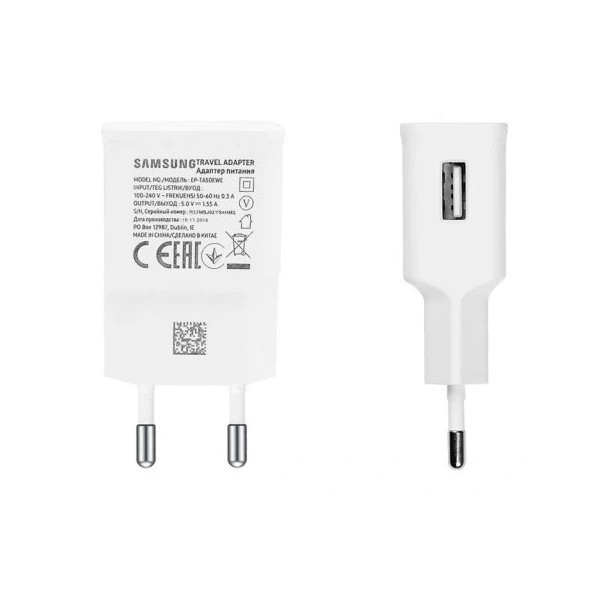 МЗП Samsung Power Adapter 7.8W USB White (EP-TA50EWE) OEM (Код товару:43526) Харків - зображення 2