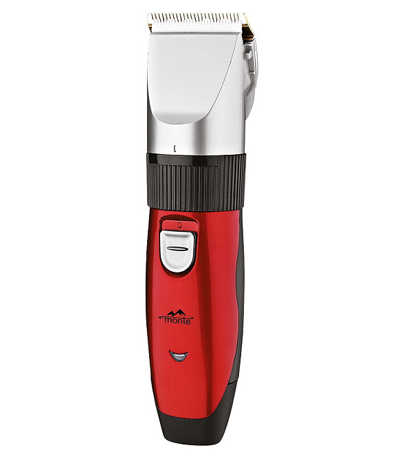 Машинка для стрижки волос Monte MT-5048 красная Київ - зображення 1