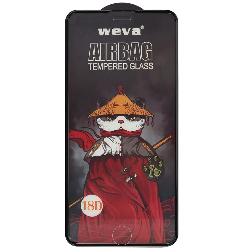 Защитное 2.5D стекло Weva AirBag (тех.пак) для Apple iPhone 7 plus / 8 plus (5.5") Херсон - зображення 1