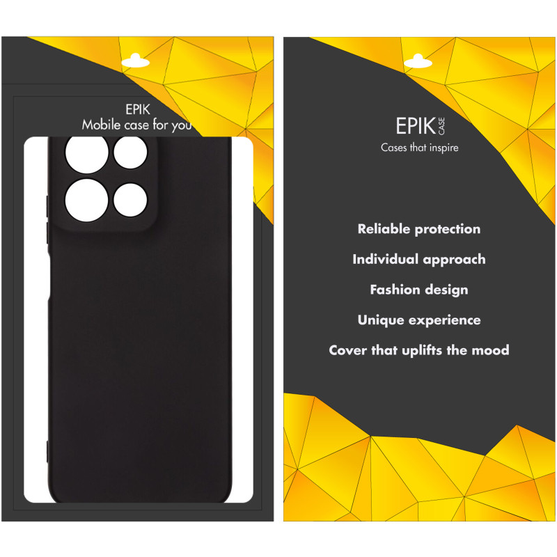 Чехол TPU Epik Black Full Camera для Motorola Moto G17 Херсон - зображення 2