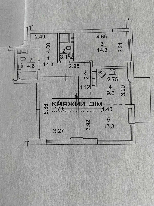 Продаж 3-кімнатної квартири студіо в ЖК Французький квартиал 2. № 21146905 Київ - зображення 10