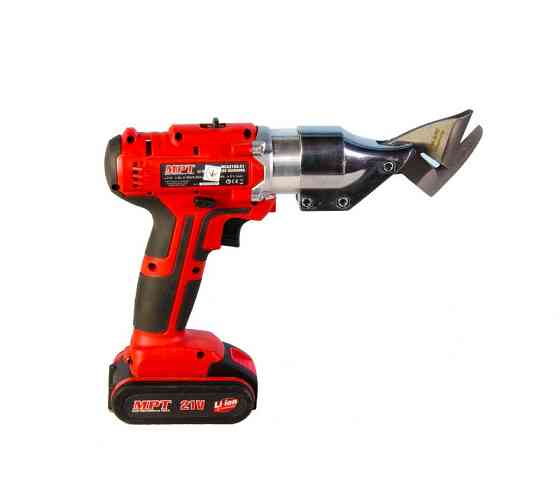 Ножницы аккумуляторные по металлу MPT 21 В Li-ion 1.5 Ач 2 скорости 0.1-2 мм сумка MCS2150.C1 Харків