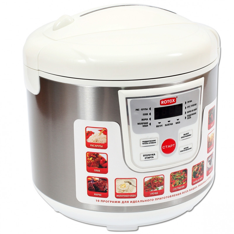 Мультиварка 5 л Rotex RMС505-W ExСellenСe Киев - изображение 3