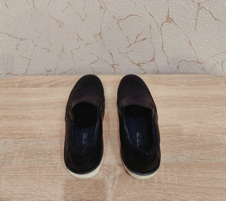 Оригінальні шкіряні чоловічі туфлі сліпони Dr. Scholl's 46р./28 см Раздельная - изображение 6