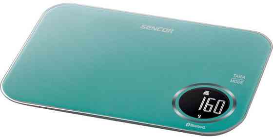Весы кухонные Sencor SKS7071GR 5 кг бирюзовые Киев