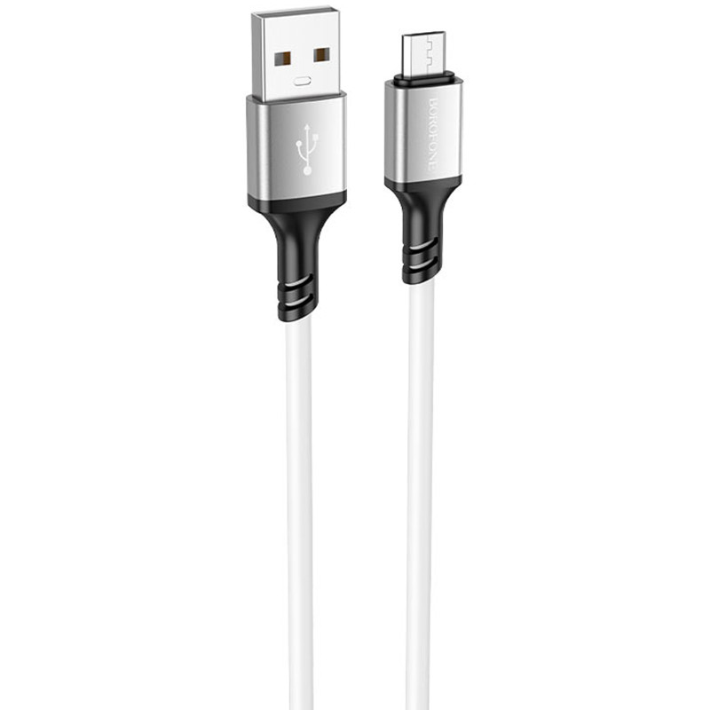 Дата кабель Borofone BX83 Famous USB to MicroUSB 2.4A (1m) Херсон - изображение 1