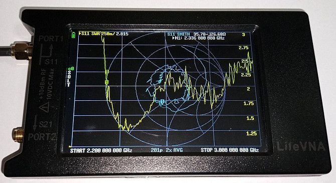 Антенна 2335-2585/5300-6120MHz 6-7dBi 20W, SMA-male разъем Дніпро - зображення 3