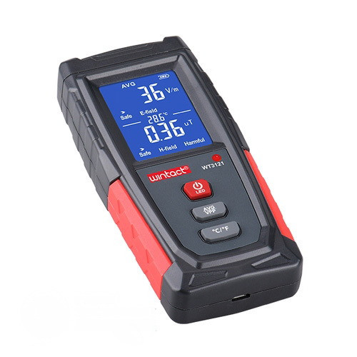 Детектор электромагнитного излучения (магнитометр) (1-1999В/м, 0,01-99,9μt) WINTACT WT3121 Харків - зображення 2