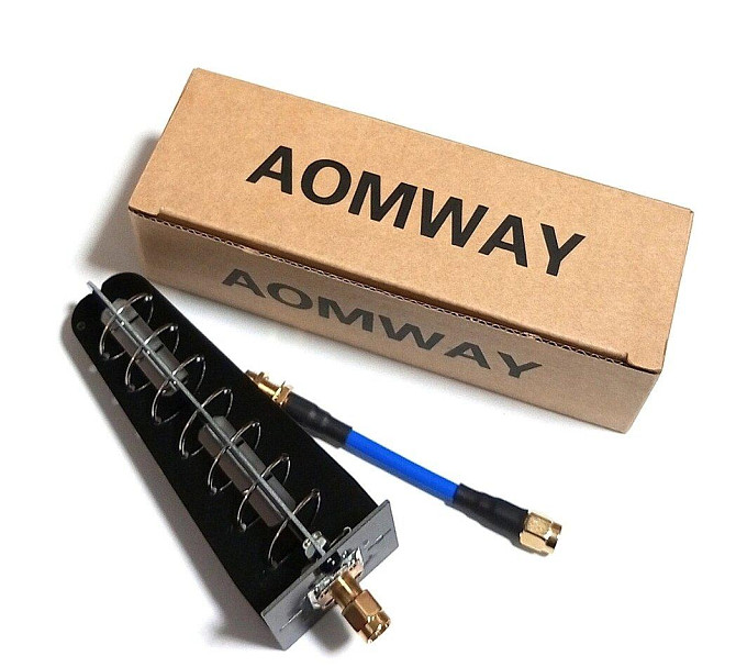 Антенна 3720-5890MHz 14dBi, 8-ми витковая, спиральная, поляризация RHCP, SMA-male (10957) Днепр - изображение 1