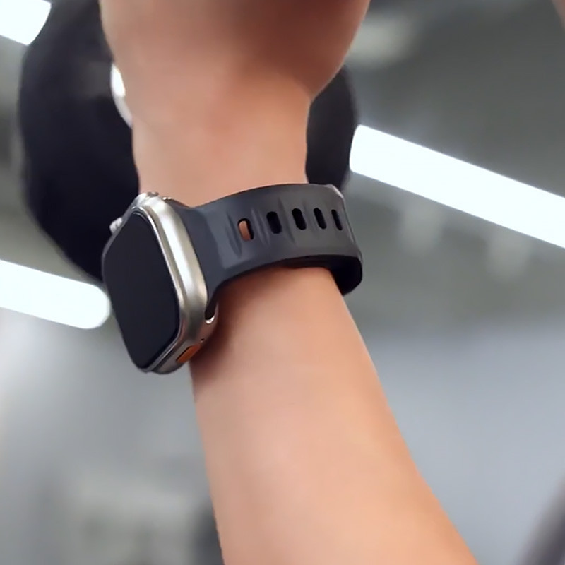 Ремешок BlueO Fluoro Rubber Sport для Apple Watch 42(ser.1-3)/44/45/46/49mm Херсон - зображення 5