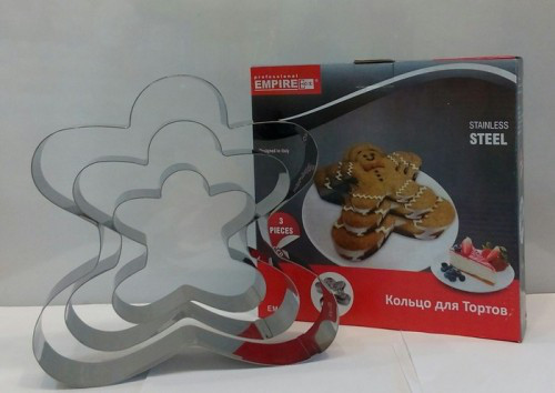 Форми для випічки Чоловічки Empire М-1220-1 Киев - изображение 1