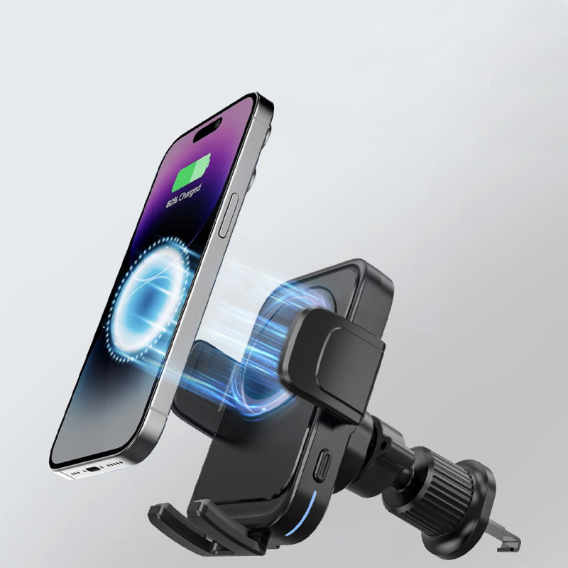 Автодержатель с БЗУ WIWU CH-321 15W Херсон - зображення 5