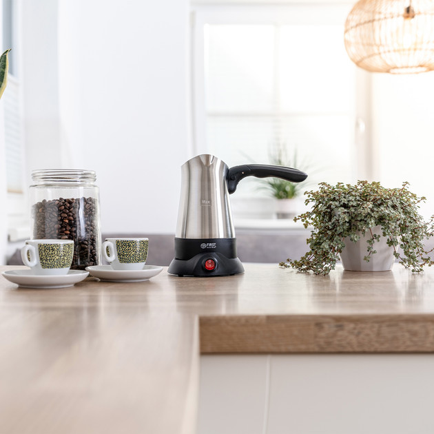 Электротурка First FA-5450-5 800 Вт серебристая Київ - зображення 3