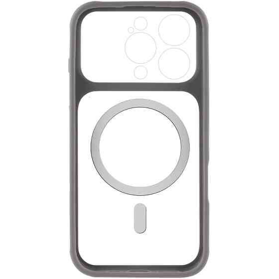 Чехол TPU+PC GETMAN Moon Clear with MagSafe для Apple iPhone 16 Pro (6.3") Херсон