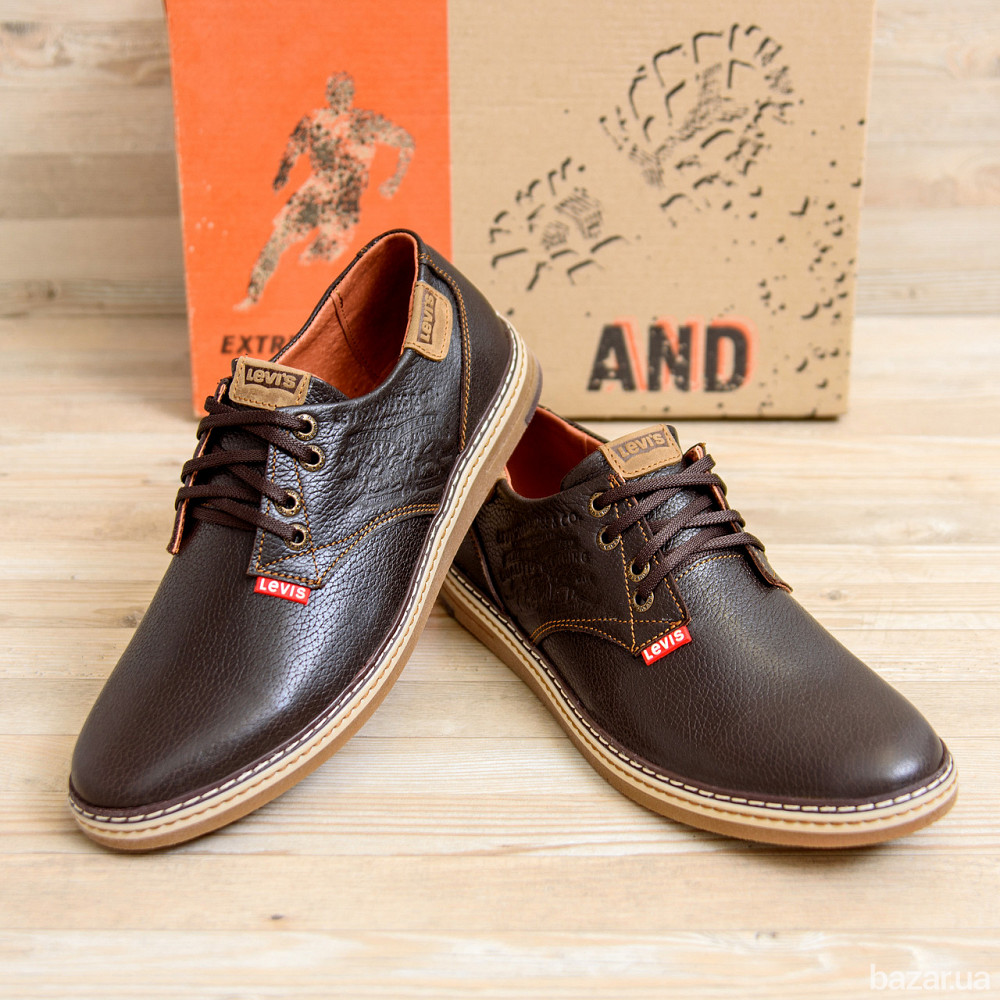 Мужские кожаные туфли Stage1 Chocolate Киев - изображение 7