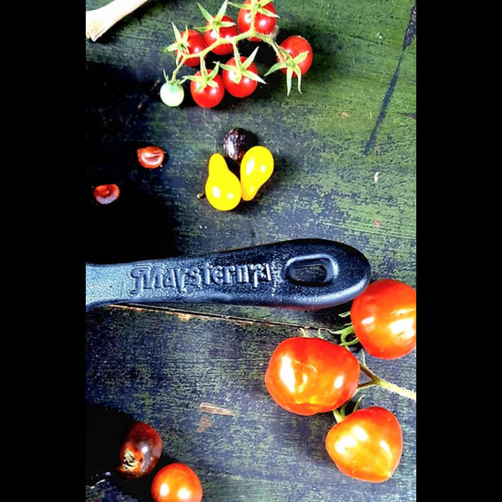 Сковорода чугунная Maysternya с чугунной ручкой 16 см Т201 Одесса - изображение 8