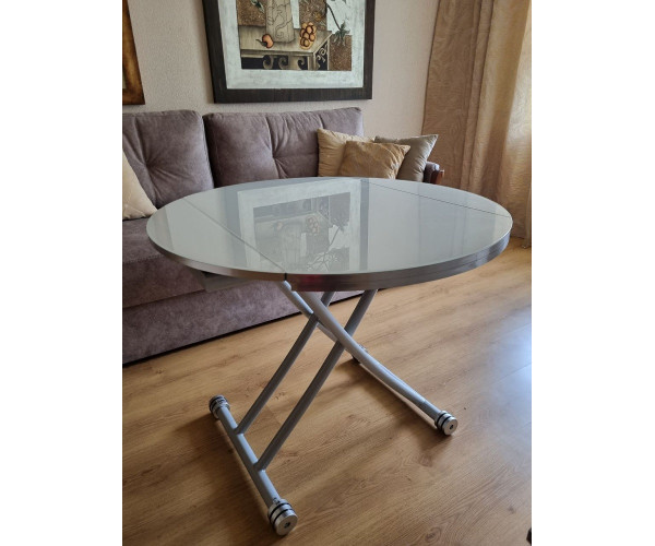 Стіл Тіно трансформер круглий д. 90 см Днепр - изображение 1