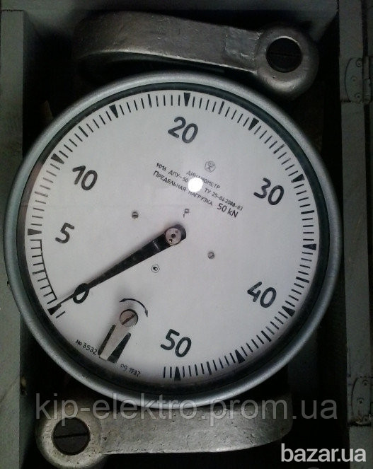 Динамометр ДПУ-50-2 (ДПУ-5-2; ДПУ-50/2; ДПУ) 50кN (5т) Київ - зображення 1