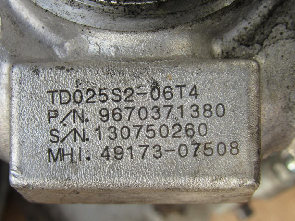 Турбина Peugeot Partner 1.6 HDI 2009-2015 (9682881380) Ковель - зображення 8