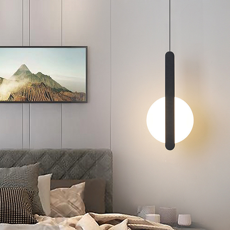 Люстра стельова LED AA229-k Чорний 65-180х6х20 см. Київ - зображення 1