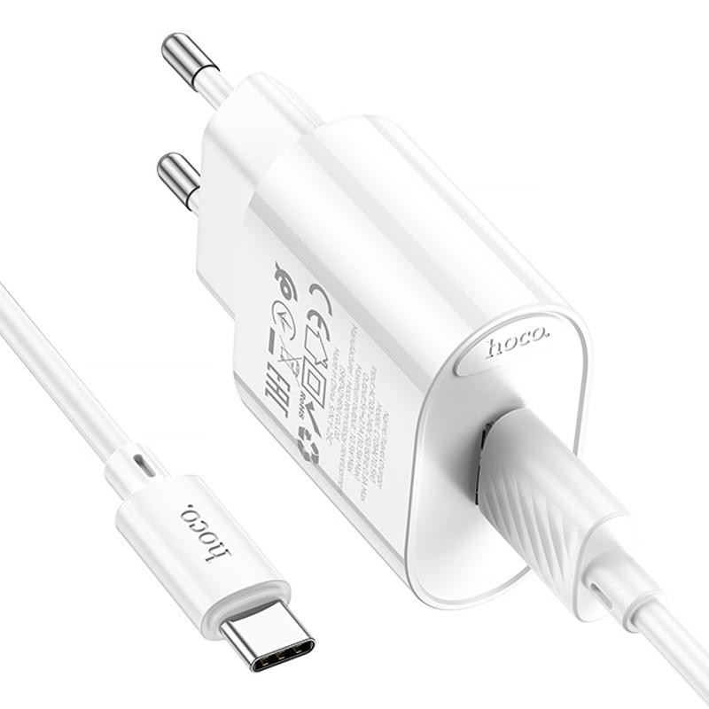 СЗУ Hoco C109A Fighter 10.5W (1USB-A) + кабель USB to Type-C Херсон - изображение 3