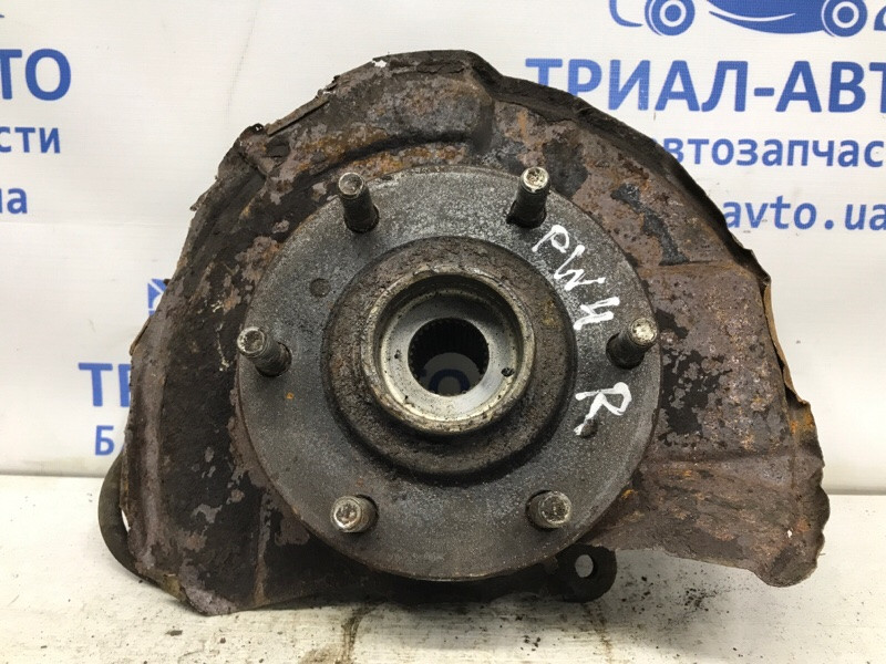 Кулак поворотный правый со ступицей Mitsubishi Pajero Wagon 4 3.2 ДИЗЕЛЬ 4M41 2006 (б/у) Киев - изображение 5