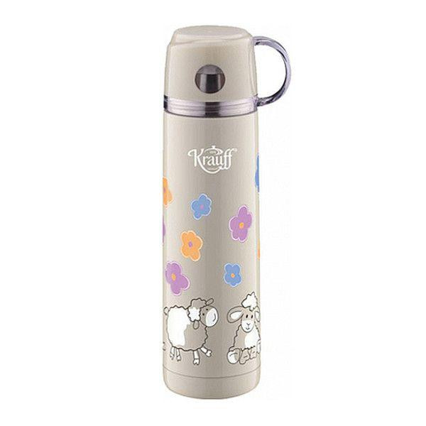 Термос дитячий питний Krauff Teide 26-178-047 350 мл бежевий Киев - изображение 1