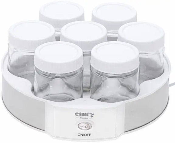 Йогуртница Camry CR 4519 20 Вт белая Киев - изображение 1
