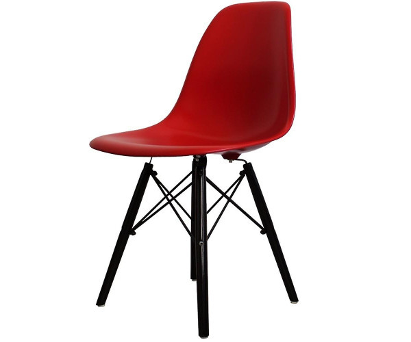 Стілець Тауер Вуд пластиковий червоний колір Дніпро - зображення 2