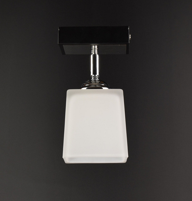 Люстра стельова на 1 лампочку 51203/1-bk Чорний 20х9х10 см. Київ - зображення 1