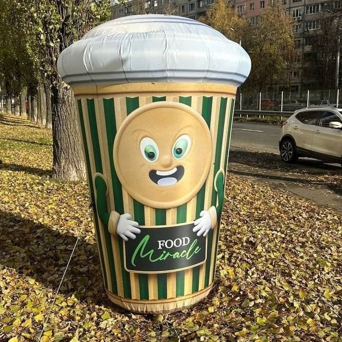 Наружная реклама кофейни Київ - зображення 4