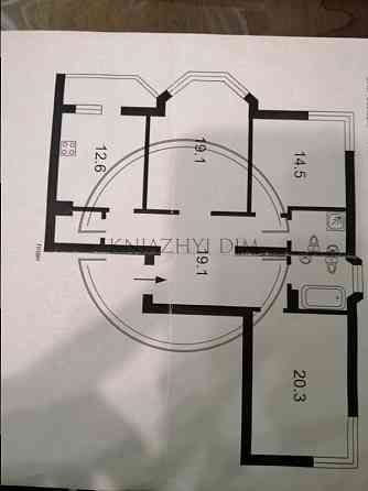 Продажа раздельной 3-х к. квартиры на Осокорках. № 21136948 Киев