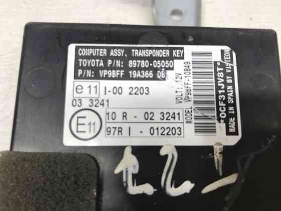 Блок управлеения противоугонной системой Toyota Avensis 2009-2018 8978005050 (Арт. 29868) Київ