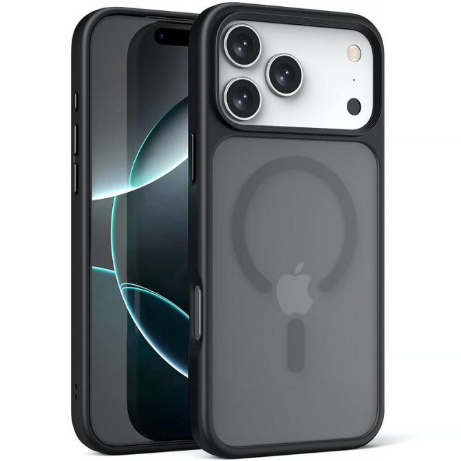TPU+PC чехол Metal Buttons with MagSafe для Apple iPhone 17 Pro Max (6.9") Херсон - зображення 1