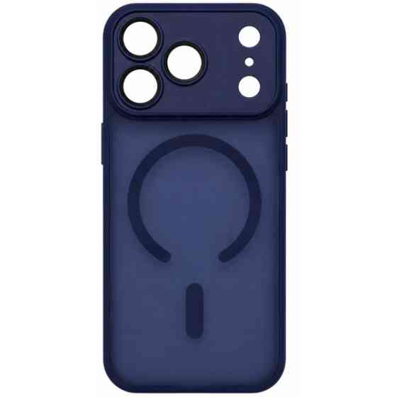 Чохол DM Lens Protection with MagSafe для Apple iPhone 17 Pro Navy Blue Харьков