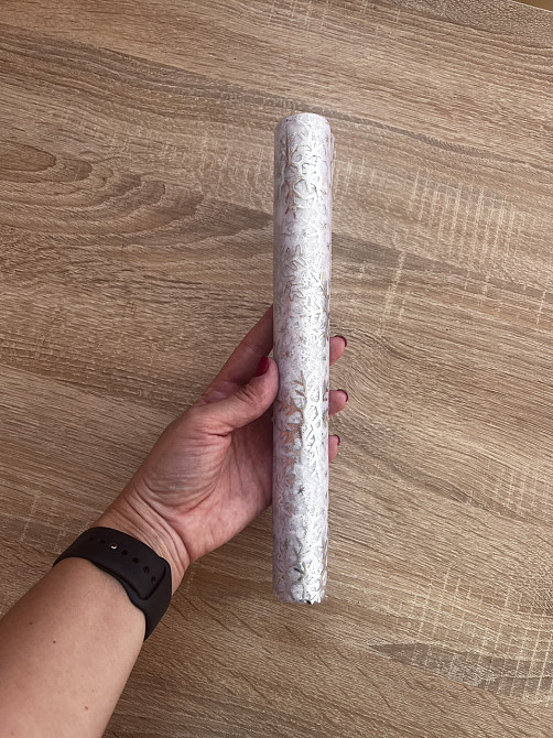 Дорожка новогодняя Leeseph Снежинки 28*275 см серебро Одеса - зображення 9